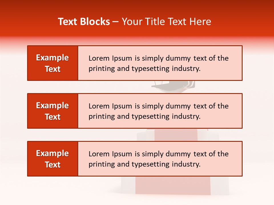Recognition Ladders Medals PowerPoint Template