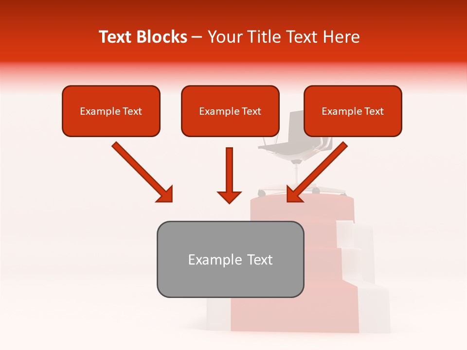Recognition Ladders Medals PowerPoint Template