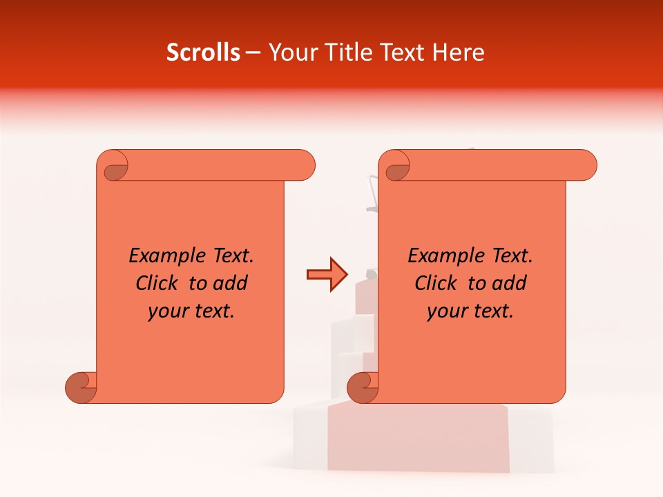 Recognition Ladders Medals PowerPoint Template