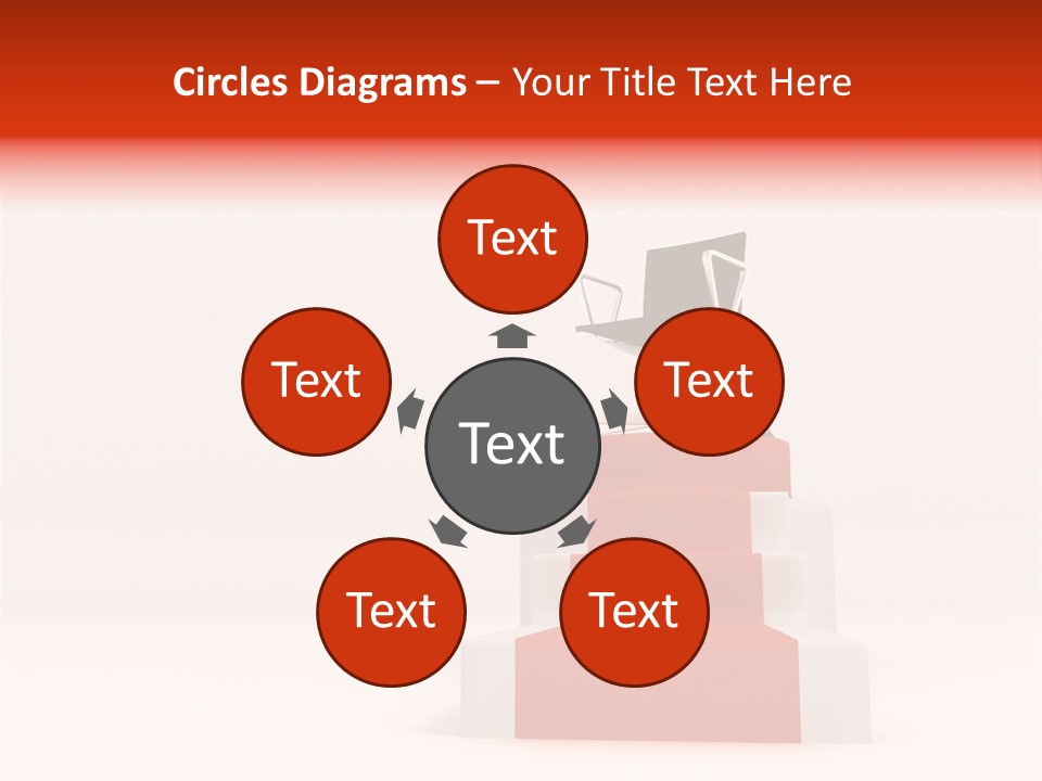 Recognition Ladders Medals PowerPoint Template