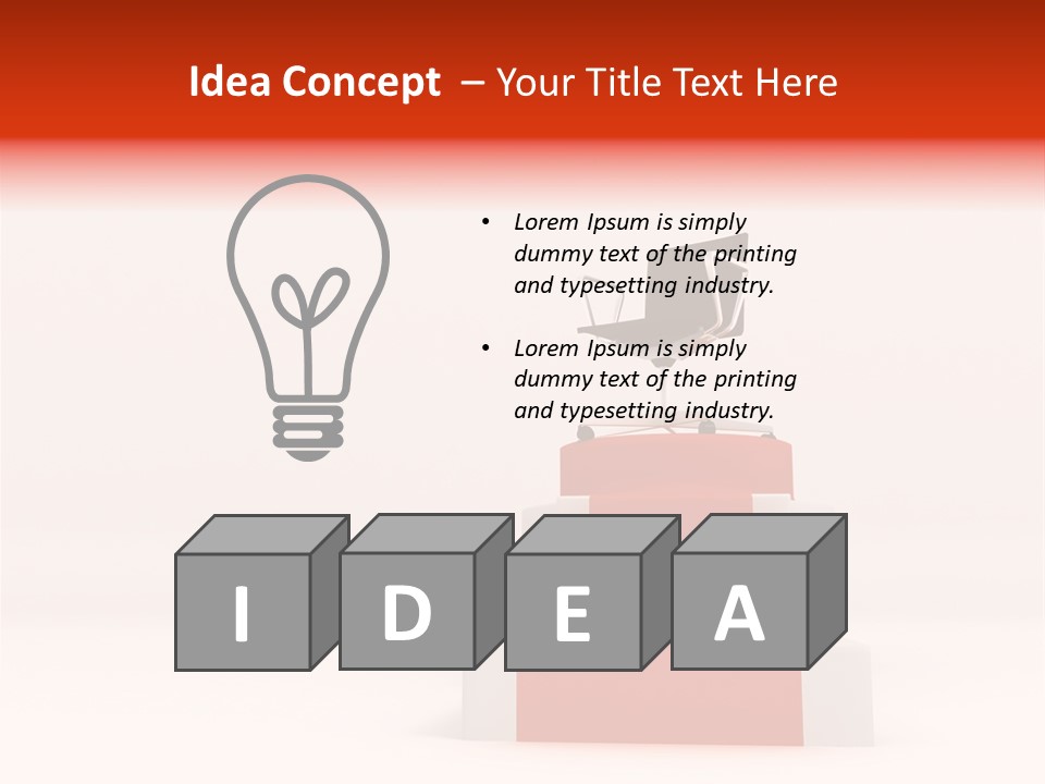 Recognition Ladders Medals PowerPoint Template