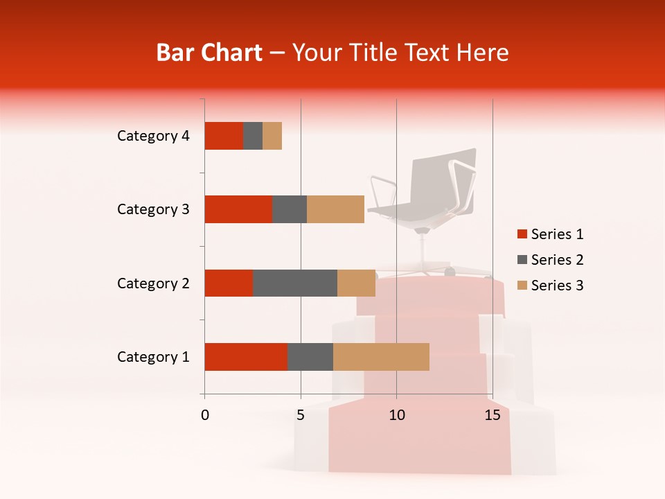 Recognition Ladders Medals PowerPoint Template
