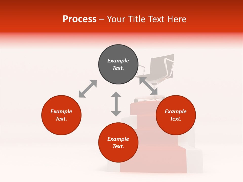 Recognition Ladders Medals PowerPoint Template