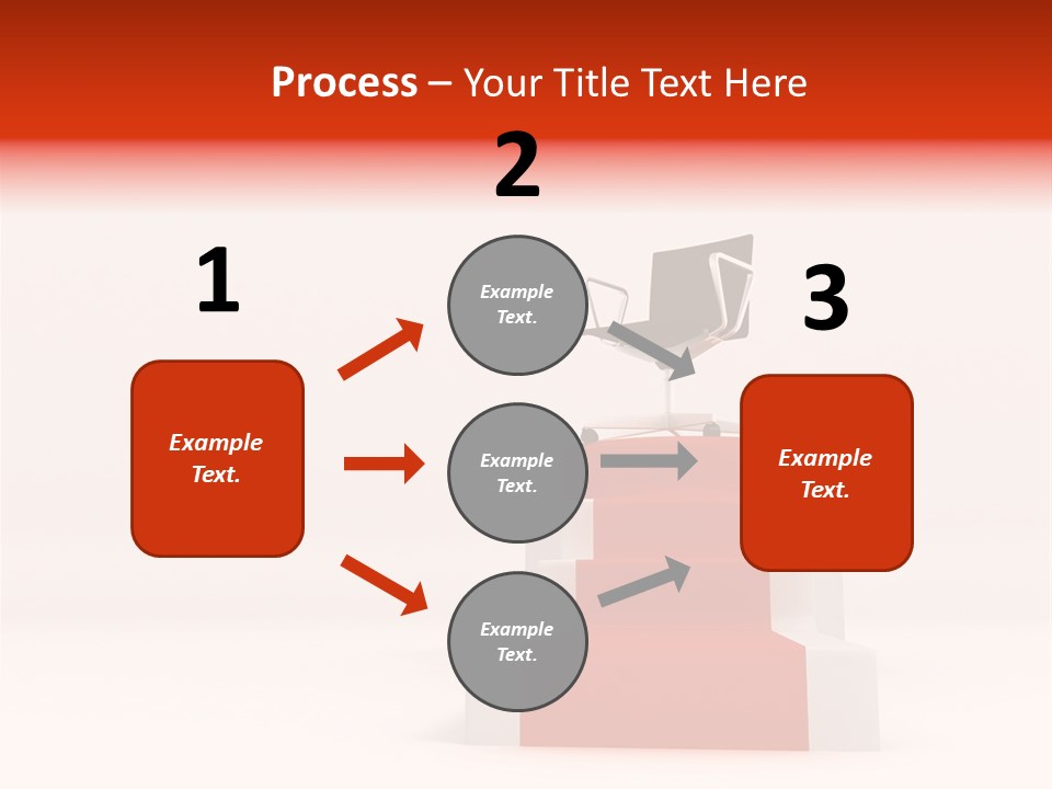 Recognition Ladders Medals PowerPoint Template