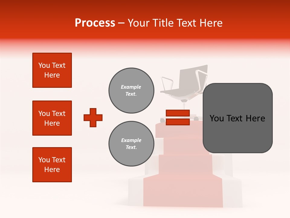 Recognition Ladders Medals PowerPoint Template