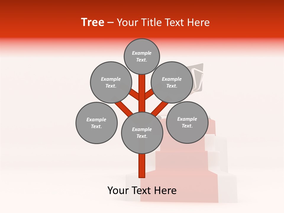 Recognition Ladders Medals PowerPoint Template