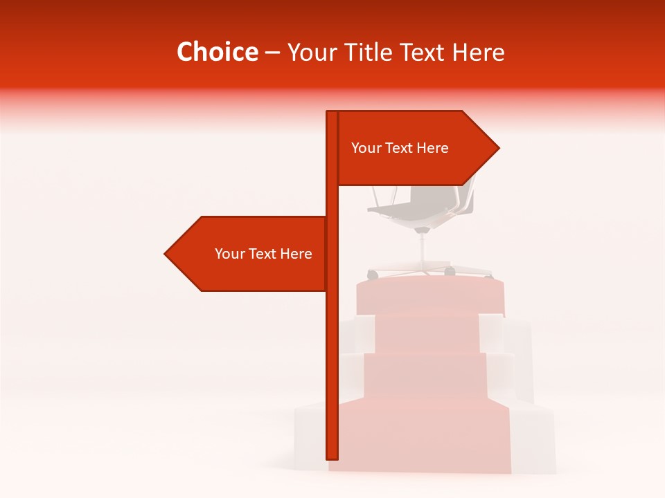 Recognition Ladders Medals PowerPoint Template