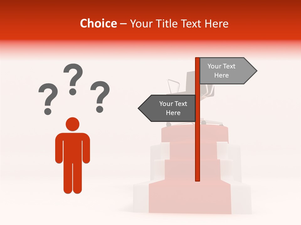 Recognition Ladders Medals PowerPoint Template