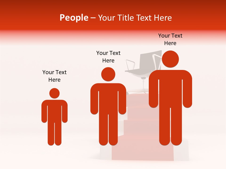 Recognition Ladders Medals PowerPoint Template