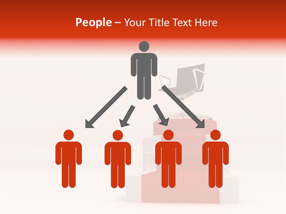 Recognition Ladders Medals PowerPoint Template