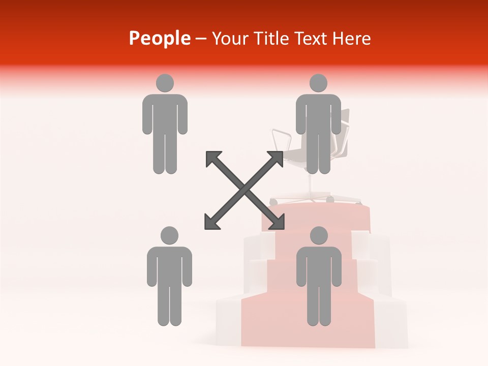 Recognition Ladders Medals PowerPoint Template