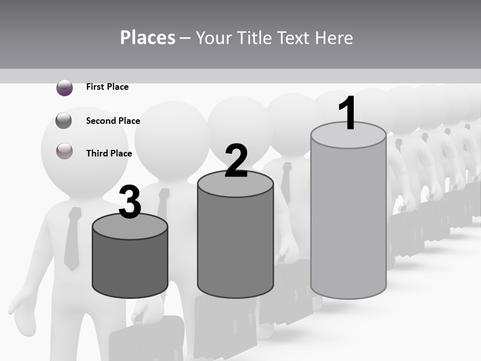 Conceptual Man Street PowerPoint Template