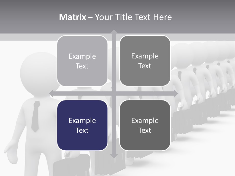 Conceptual Man Street PowerPoint Template