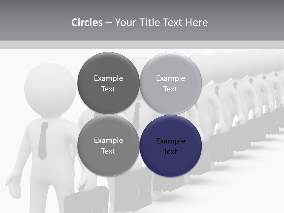 Conceptual Man Street PowerPoint Template