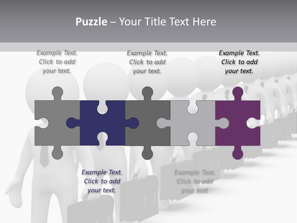 Conceptual Man Street PowerPoint Template