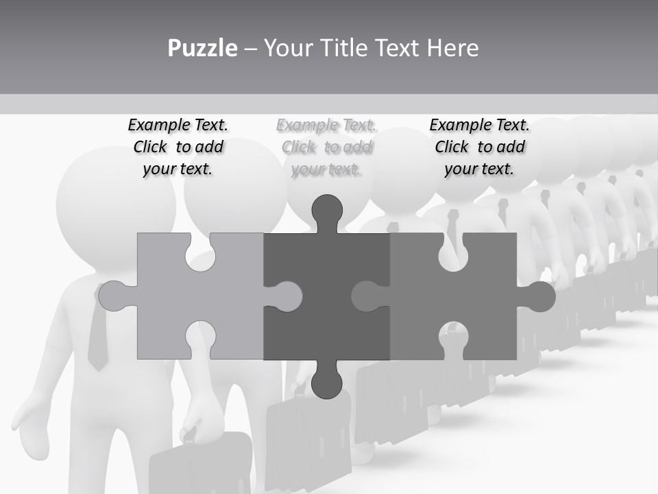 Conceptual Man Street PowerPoint Template