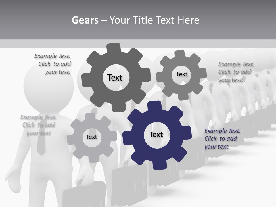 Conceptual Man Street PowerPoint Template