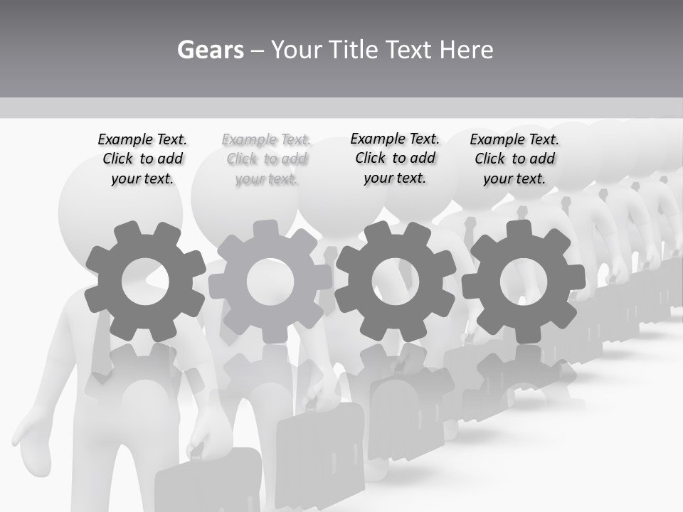 Conceptual Man Street PowerPoint Template