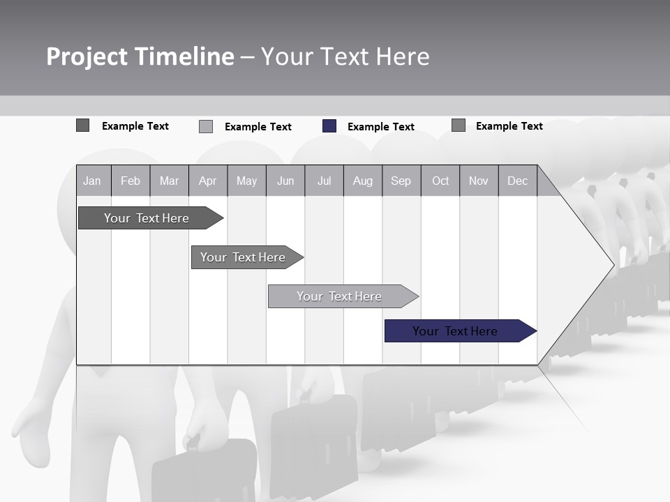 Conceptual Man Street PowerPoint Template