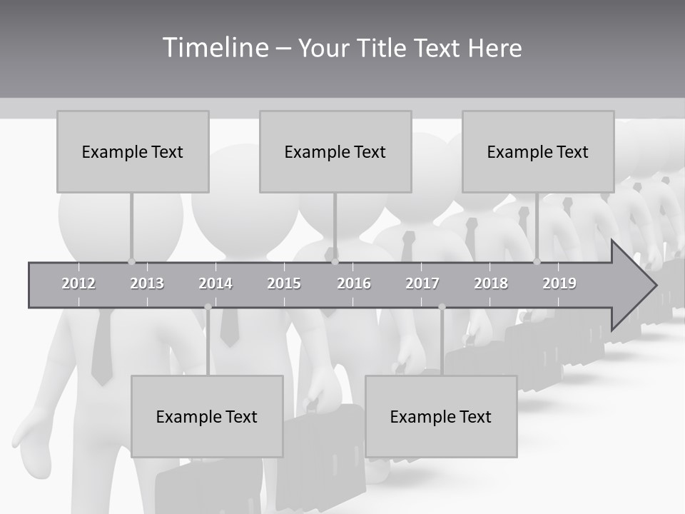 Conceptual Man Street PowerPoint Template