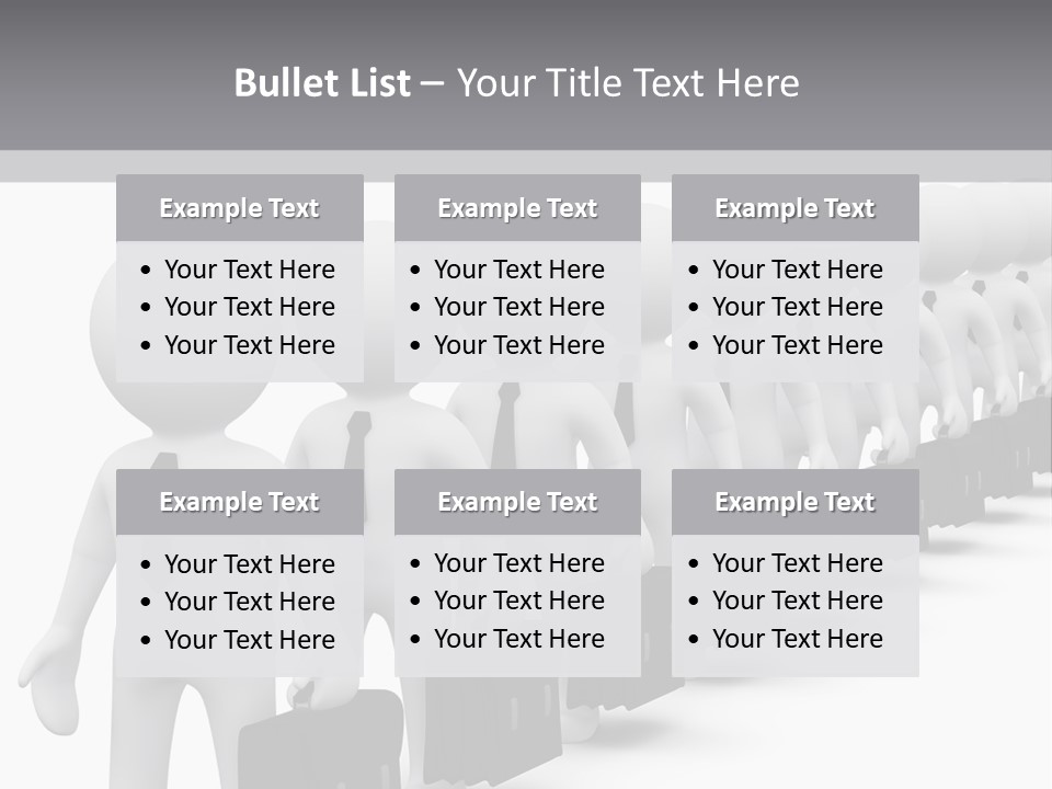 Conceptual Man Street PowerPoint Template