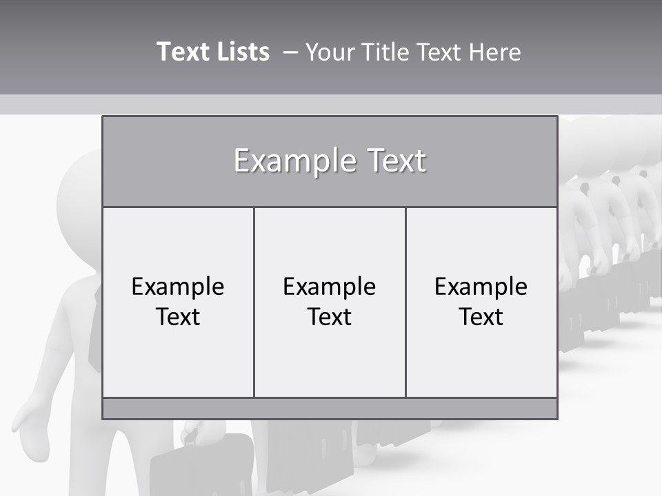 Conceptual Man Street PowerPoint Template