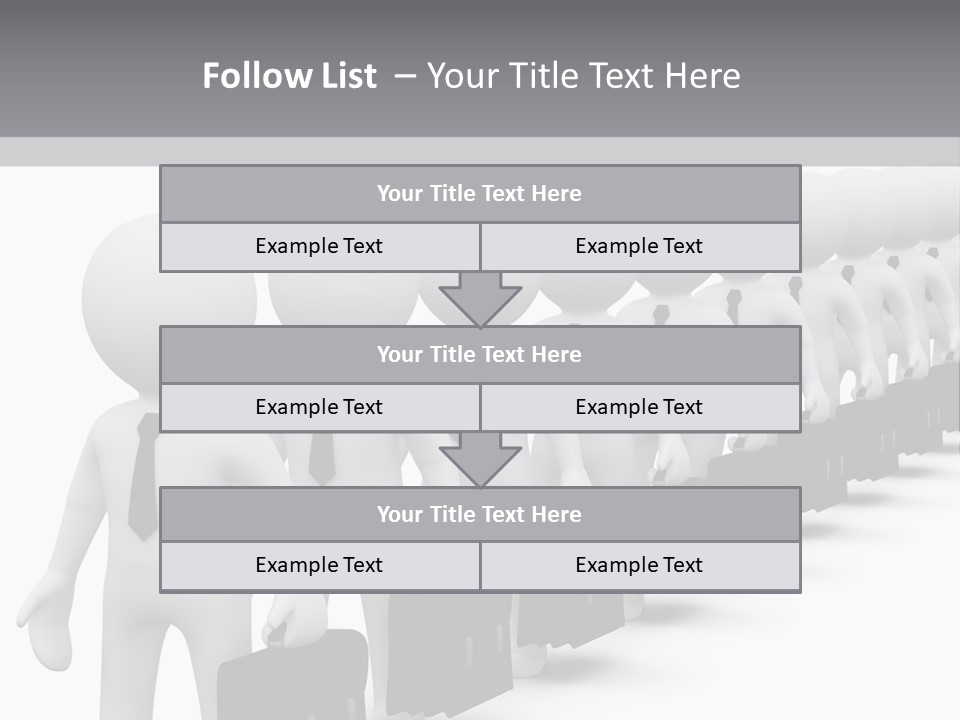 Conceptual Man Street PowerPoint Template