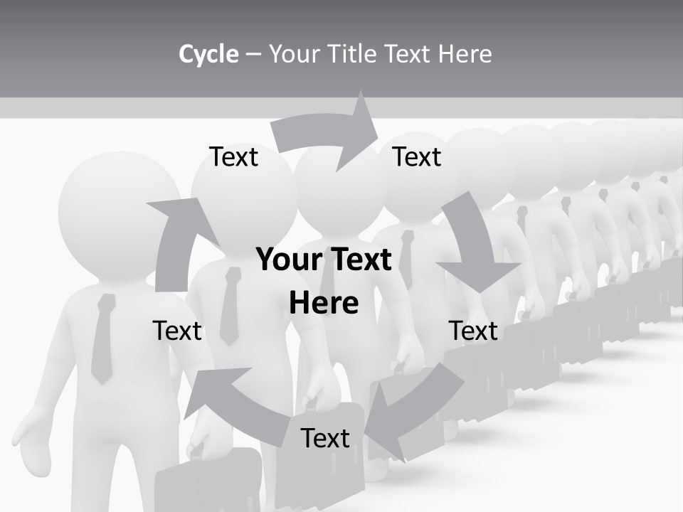 Conceptual Man Street PowerPoint Template