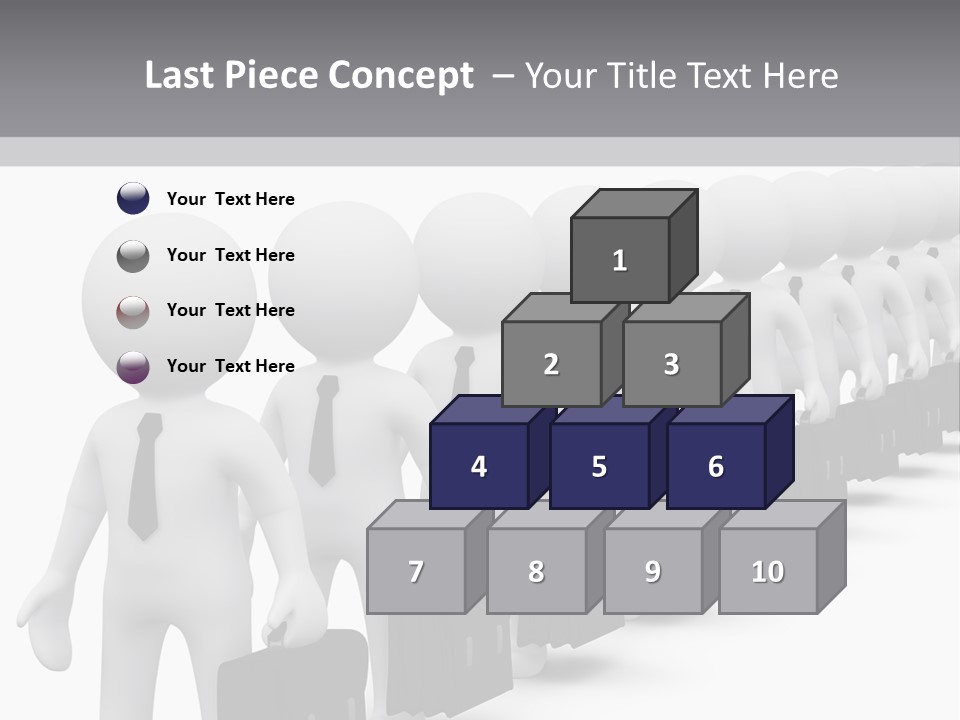 Conceptual Man Street PowerPoint Template