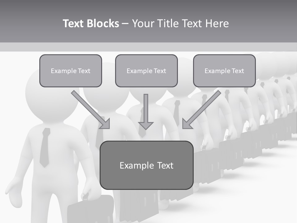 Conceptual Man Street PowerPoint Template