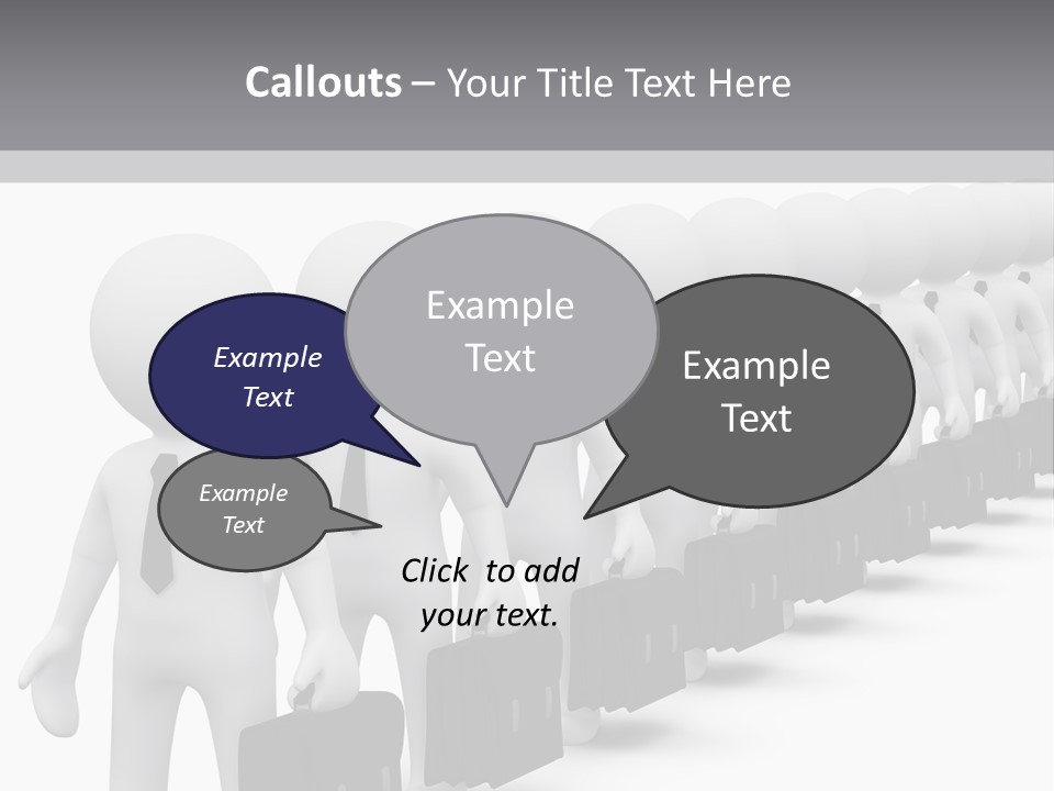 Conceptual Man Street PowerPoint Template