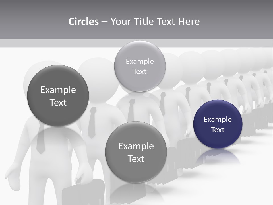 Conceptual Man Street PowerPoint Template