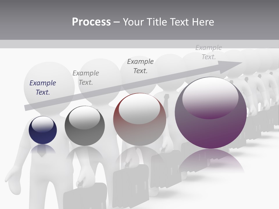 Conceptual Man Street PowerPoint Template