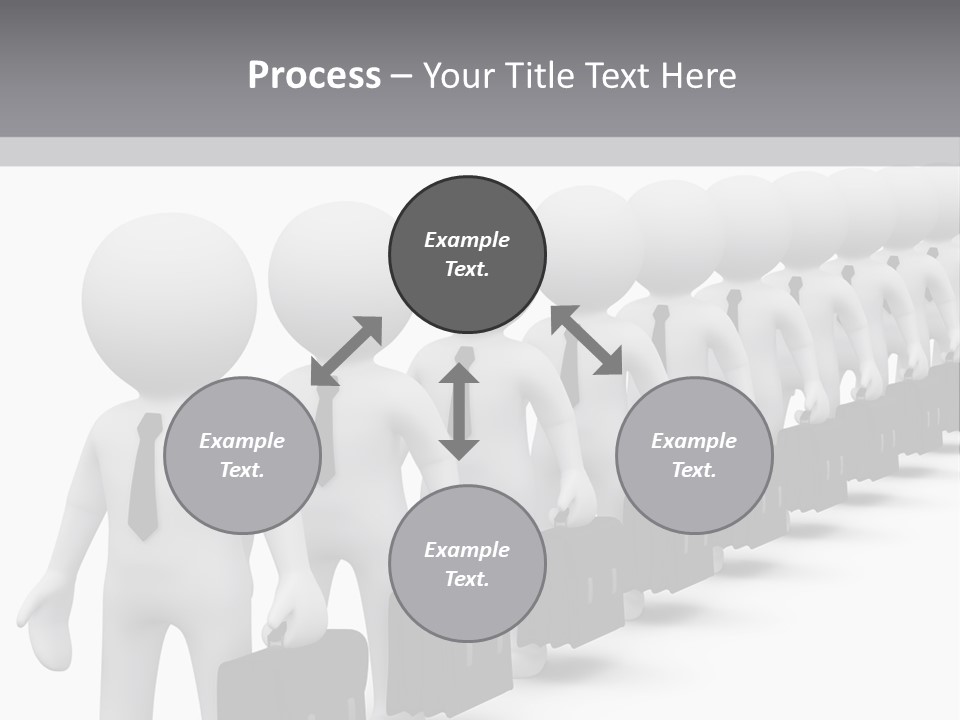 Conceptual Man Street PowerPoint Template