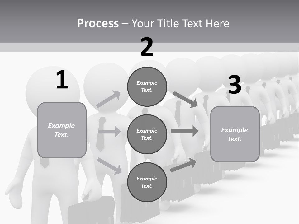 Conceptual Man Street PowerPoint Template