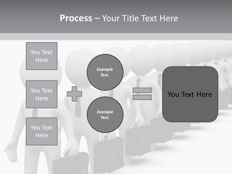 Conceptual Man Street PowerPoint Template
