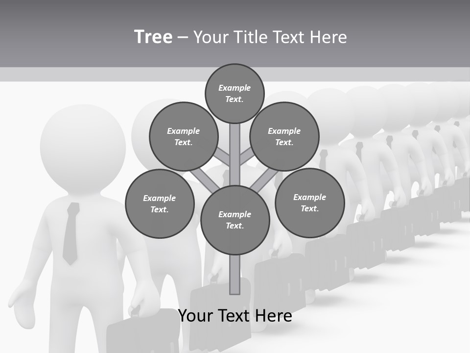 Conceptual Man Street PowerPoint Template