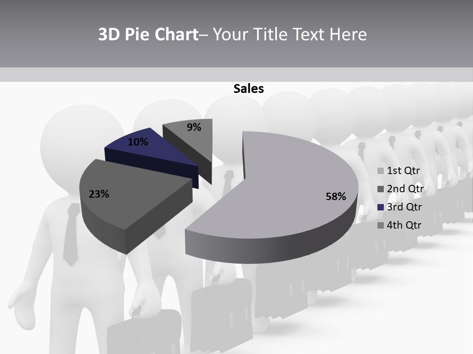 Conceptual Man Street PowerPoint Template