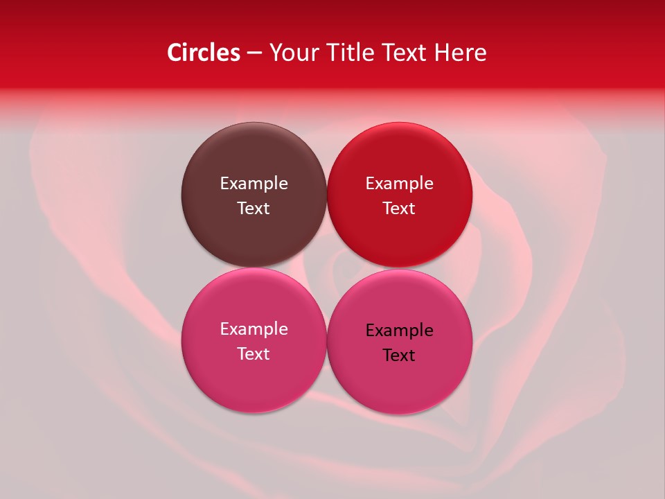Valentine Curl Design PowerPoint Template