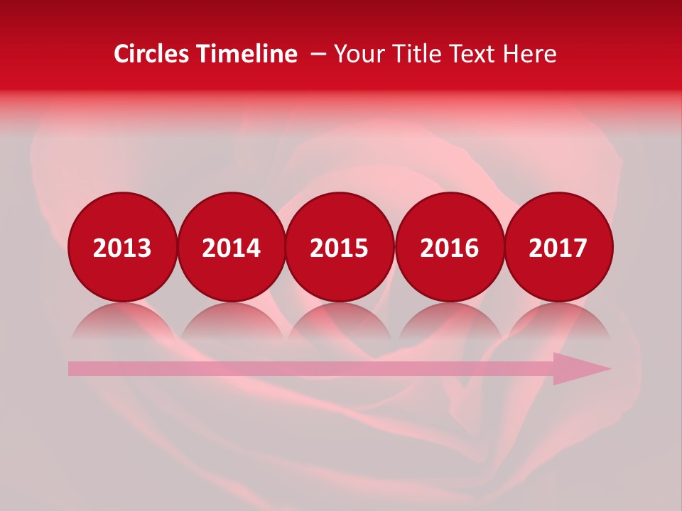 Valentine Curl Design PowerPoint Template