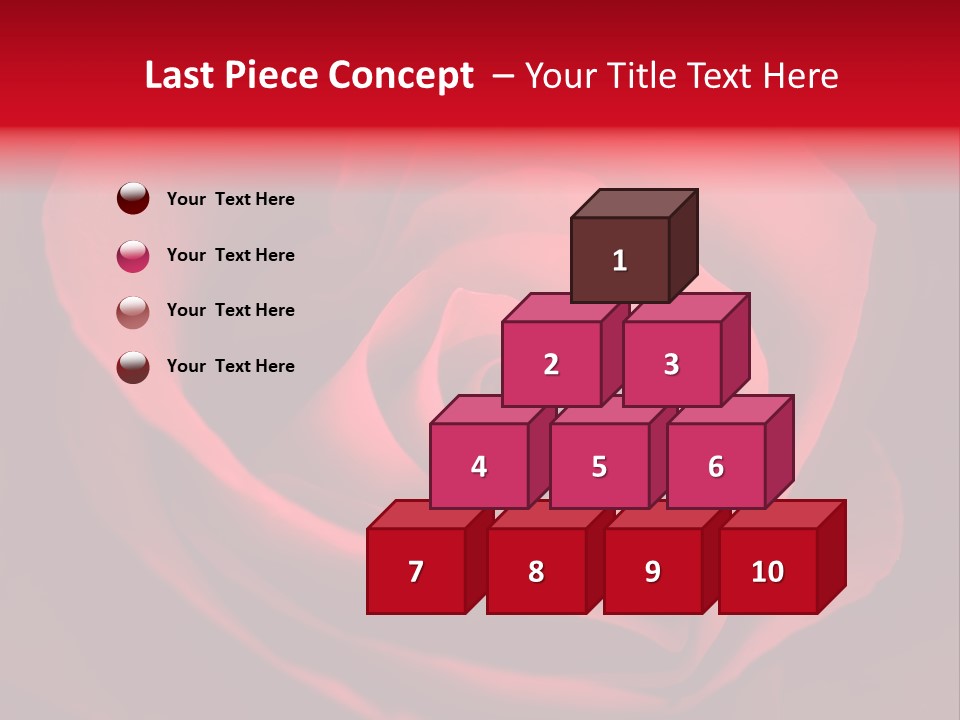 Valentine Curl Design PowerPoint Template
