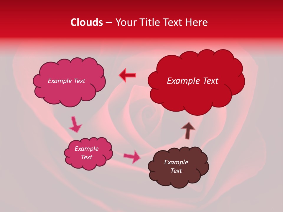 Valentine Curl Design PowerPoint Template