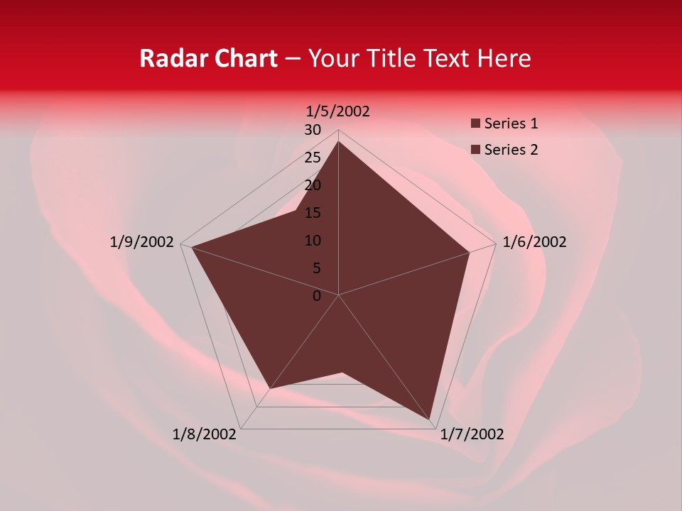 Valentine Curl Design PowerPoint Template