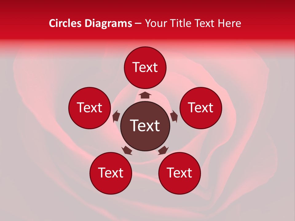 Valentine Curl Design PowerPoint Template