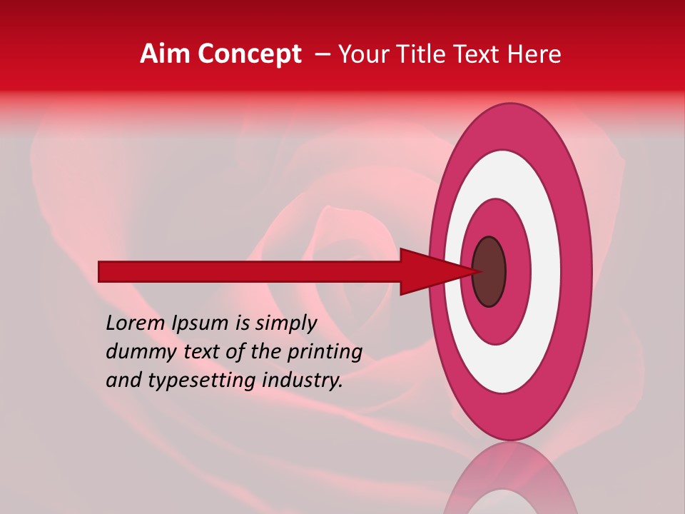 Valentine Curl Design PowerPoint Template