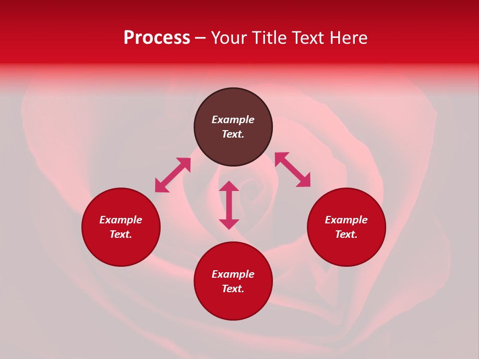 Valentine Curl Design PowerPoint Template