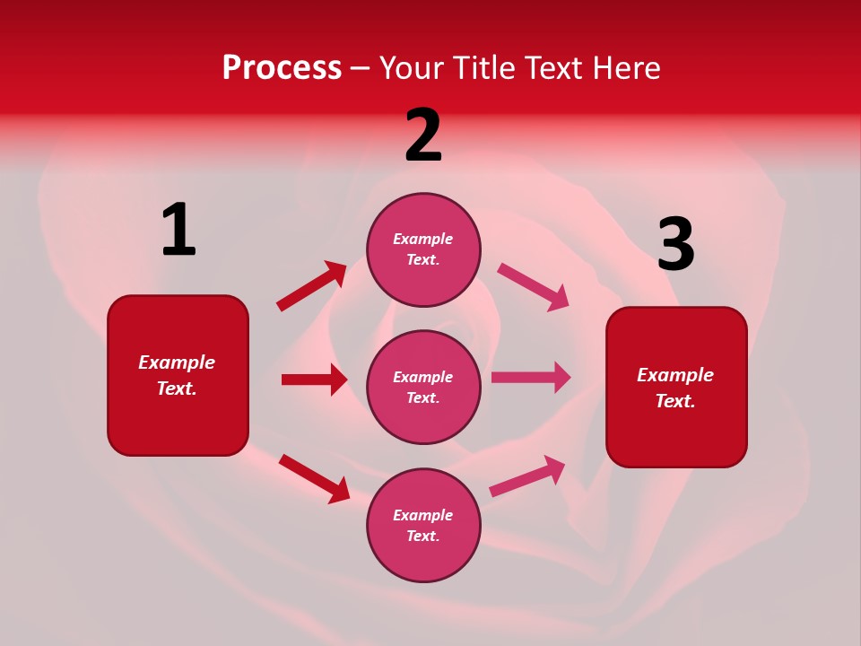Valentine Curl Design PowerPoint Template