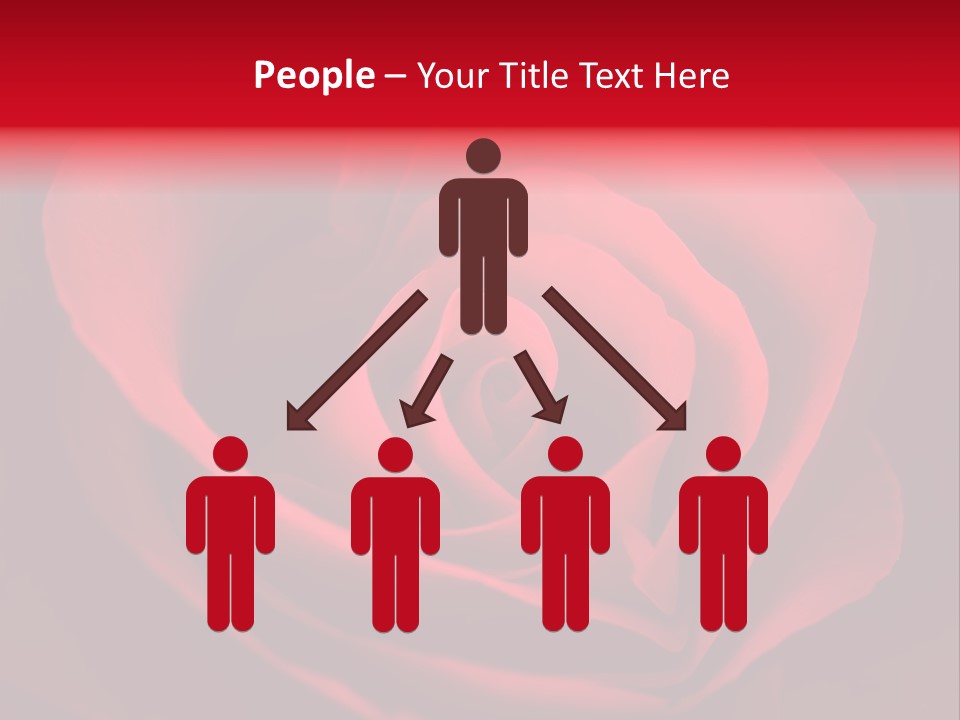 Valentine Curl Design PowerPoint Template