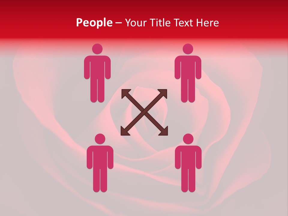Valentine Curl Design PowerPoint Template