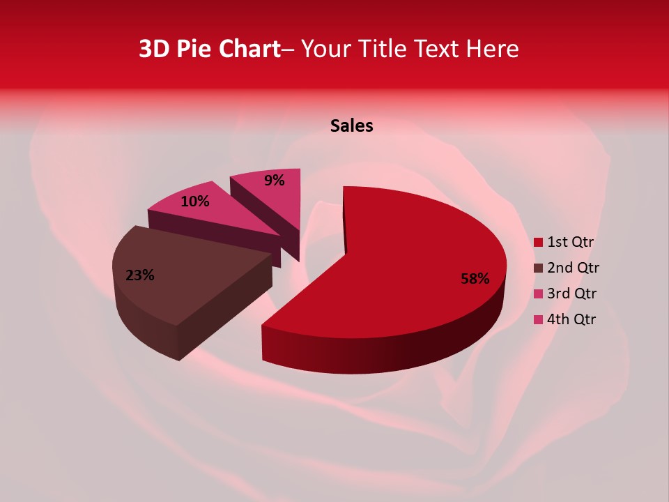 Valentine Curl Design PowerPoint Template